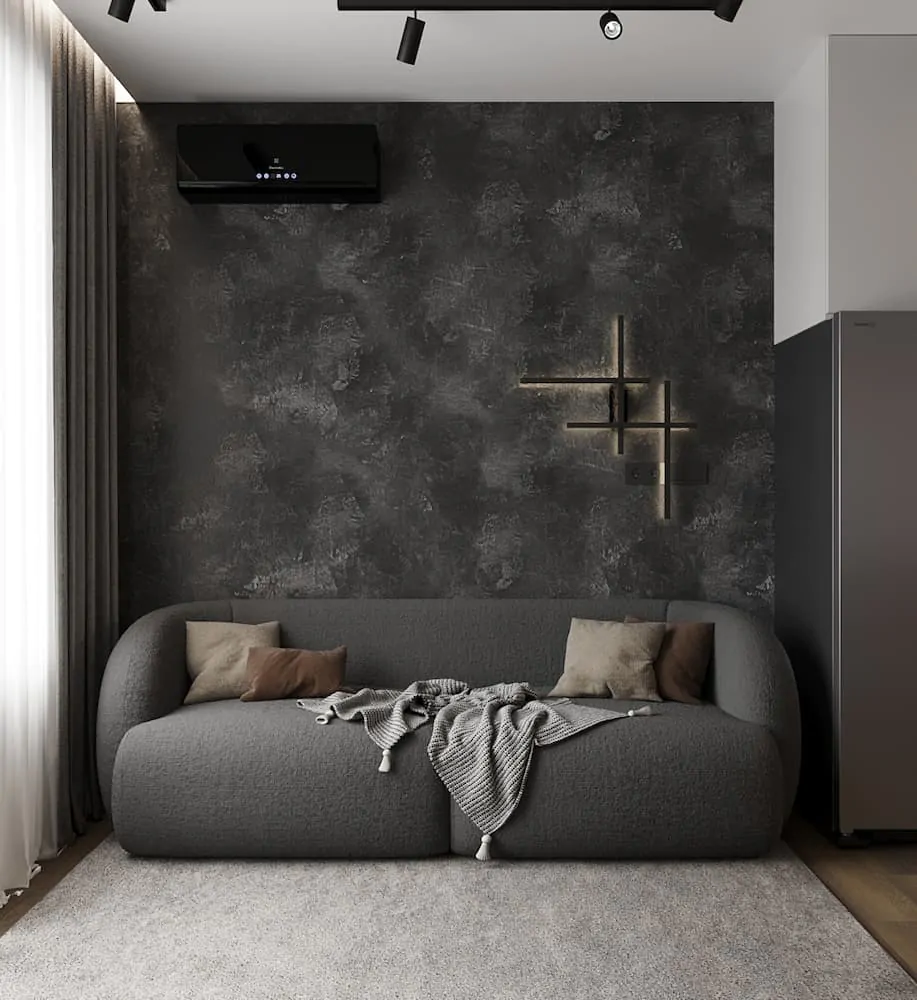 ЖК «На Писарева», дизайн-проект, 53 м², 53 кв.м.