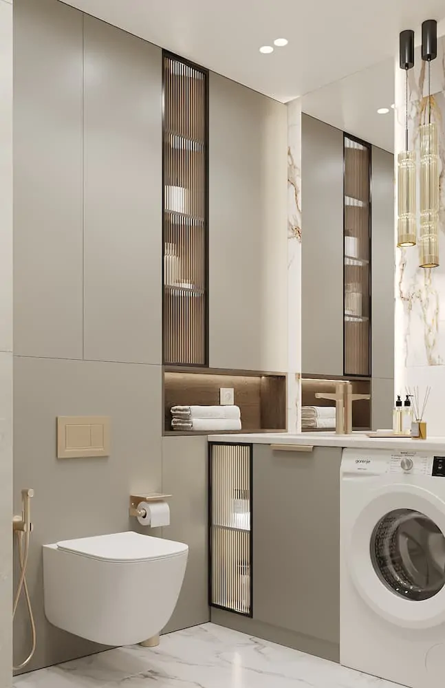 ЖК «Заельцовский NEW», дизайн-интерьера, 44 м², 44 кв.м.